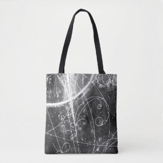 Vintage-Teilchenphysik-Tasche Tasche