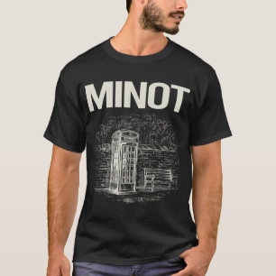 Vintage Telefonkabine Minot T-Shirt