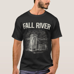 Vintage Telefonzelle Fall River T-Shirt