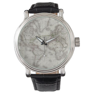 Vintage Telegrafenkarte (1855) Armbanduhr