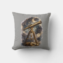 Vintage-Teleskop Sternenhimmel Astronomie-Wurfdeck