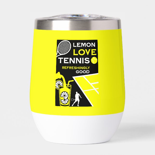 Vintage-Tennis-Limonade (Vorderseite)