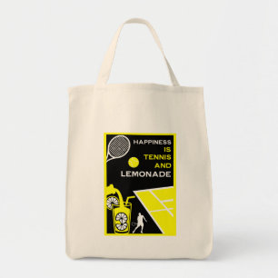 Vintage-Tennis-Limonade Tragetasche