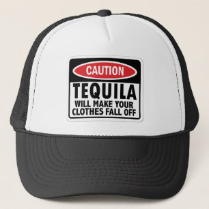 Vintage Tequila Warnschild Truckerkappe