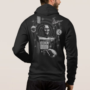 Vintage-Teufelsglücksmaschine-Hoodie Hoodie