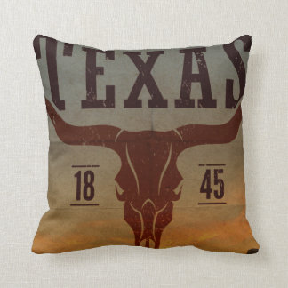 Vintage-Texas-Cowboy-Wurfkissen Kissen