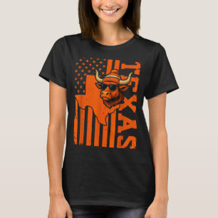 Vintage-Texas-Grafik Texas-Liebhaber Männer Frauen T-Shirt