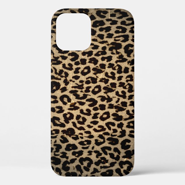 Vintage Textur von Leoparden Case-Mate iPhone Hülle (Rückseite)