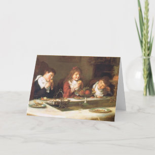 Vintage Thanksgiving Feiertagskarte