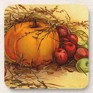 Vintage-Thanksgiving-Korkuntersetzer Untersetzer