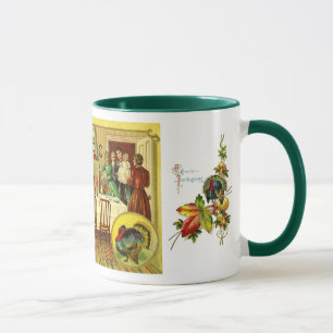 Vintage-Thanksgiving-Tasse Tasse