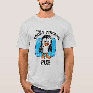 Vintage The Cocky Penguin Pub T-Shirt