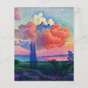 Vintage The Pink Cloud (1896) Gemälde