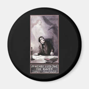 Vintage The Raven Theatralik Magnet