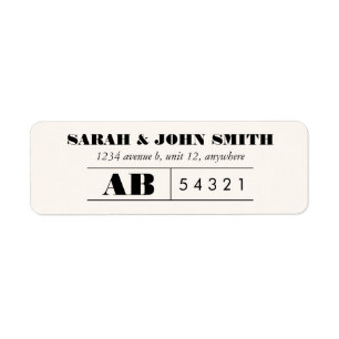 Vintage-Ticket-Design-Adressetikett-Aufkleber