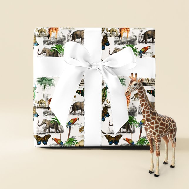 Vintage Tiere von D'Orbigny Seidenpapier (Von Creator hochgeladen)