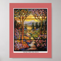 Vintage Tiffany Window