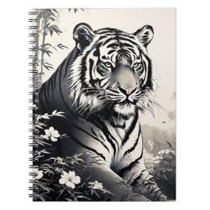 Vintage-Tiger-Notizbuch-Journal Notizblock