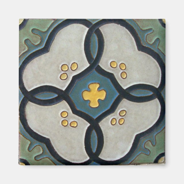 Vintage Tile Magnet (Vorne)