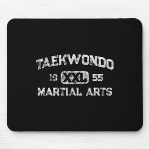 Vintage Tkd Taekwondo-Schüler Martial Karate Marti Mousepad