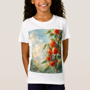 Vintage Tomaten auf einem Reben T-Shirt