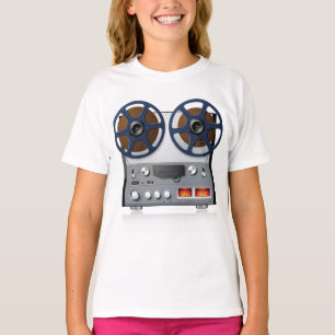 Vintage Tonbandgerät für Audiophile T-Shirt