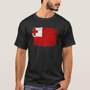 Vintage Tonga-Flagge für Tongan T-Shirt