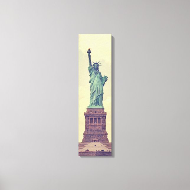 Vintage Tonstatur der vertikalen Leinwand (Vorderseite)