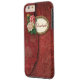 Vintage Tornroten Damaskus und Rose Personalisiert Case-Mate iPhone Hülle (Rückseite Links)