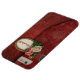 Vintage Tornroten Damaskus und Rose Personalisiert Case-Mate iPhone Hülle (Unterseite)
