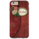 Vintage Tornroten Damaskus und Rose Personalisiert Case-Mate iPhone Hülle (Rückseite)