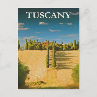 Vintage Toskana, Italien Reisen Postkarte