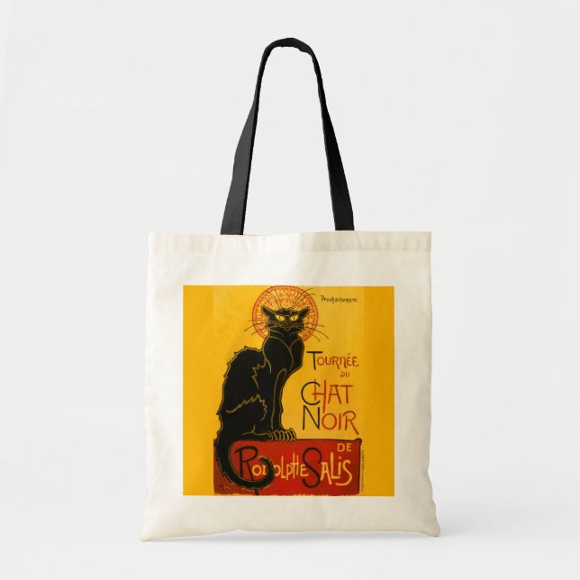 Vintage Tournée du Chat Noir Theophile Steinlen Tragetasche (Vorne)