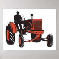 Vintage-Traktor