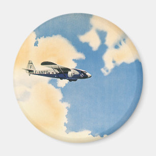 Vintage Transport, Albatros-Flugzeug Magnet