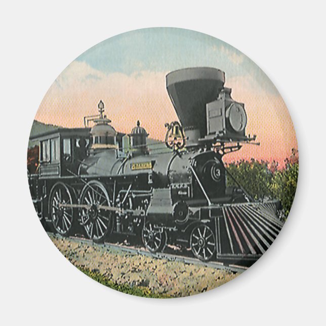 Vintage Transportation, Western Antique Coal Train Magnet (Vorne)