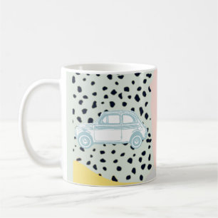 Vintage-Traumauto Kaffeetasse