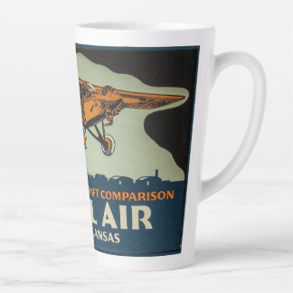 Vintage Travel Air Plane, Wichita the Air Capital Milchtasse