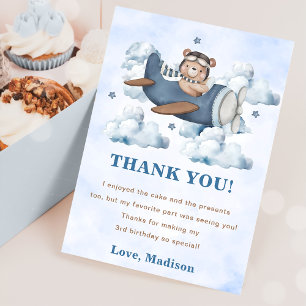 Vintage Travel Airplane Geburtstagsparty Einladung