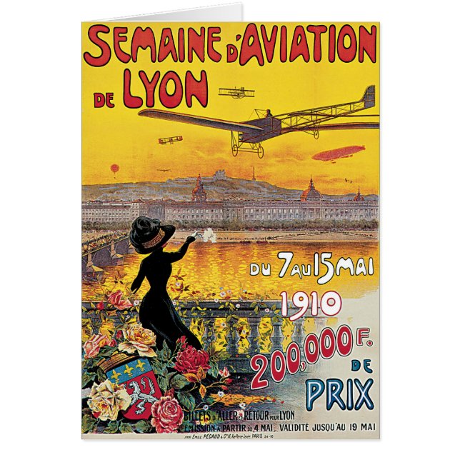 Vintage Travel, Airplanes Air Show, Lyon, Frankrei (Vorne)