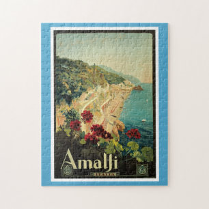 Vintage Travel Amalfi Italien