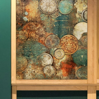 Vintage Travel Boho Style Decoupage Seidenpapier