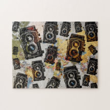 Vintage Travel Camera Muster