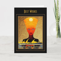 Vintage Travel Card Ägypten