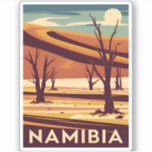 Vintage Travel Namibia Africa Retro Graphic Aufkleber<br><div class="desc">Feiern Sie die Magie von Namibia mit diesem altertümlichen,  auf Reisen inspiriert Aufkleber. Lass es dir auf eine Reise zu einem Land voller schroffer Schönheit,  uralter Landschaften und unvergesslichen Erlebnissen zu entführen,  die dich beeindruckt und inspiriert verlasst.</div>