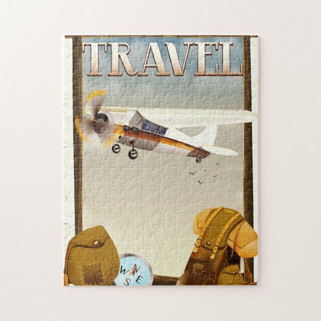Vintage Travel Poster (Vertikal)