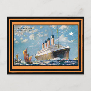 Vintage Travel Poster 69 Postkarte