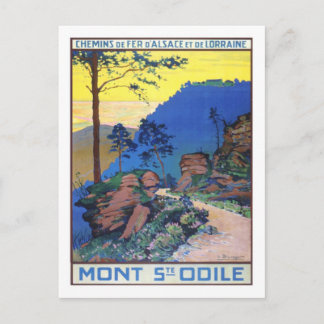 Vintage Travel Poster, Frankreich Postkarte