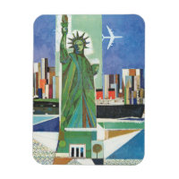 Vintage Travel Poster für American Airlines