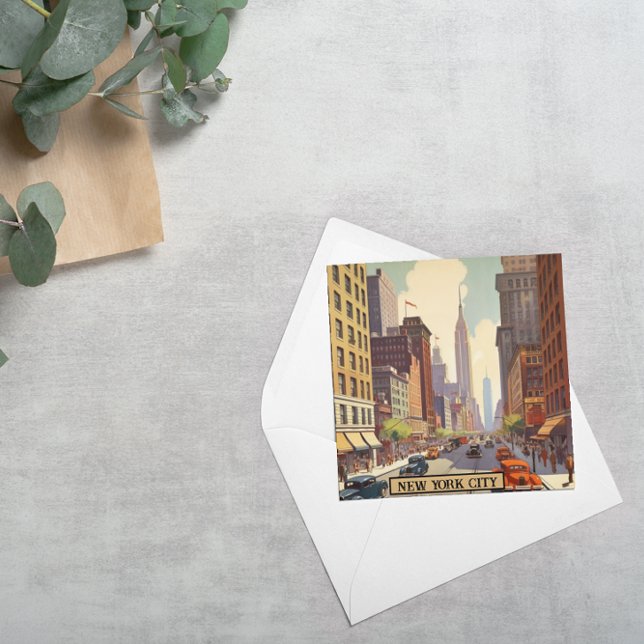 Vintage Travel Poster New York (Von Creator hochgeladen)